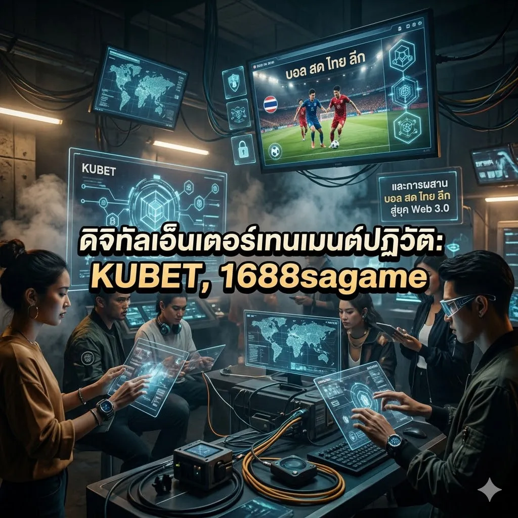 ดิจิทัลเอ็นเตอร์เทนเมนต์ปฏิวัติ: KUBET, 1688sagame และการผสาน บอล สด ไทย ลีก สู่ยุค Web 3.0