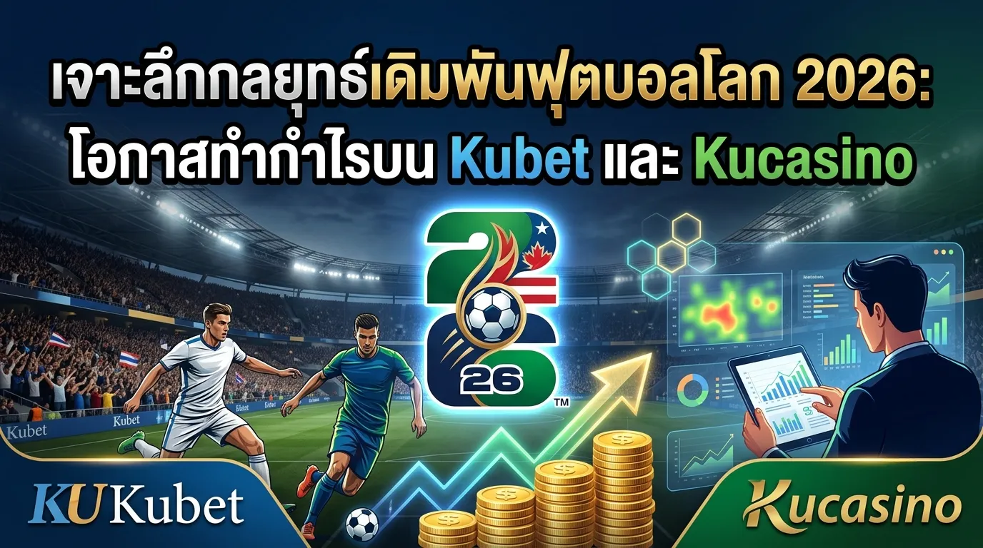เจาะลึกกลยุทธ์เดิมพันฟุตบอลโลก 2026: โอกาสทำกำไรบน Kubet และ Kucasino