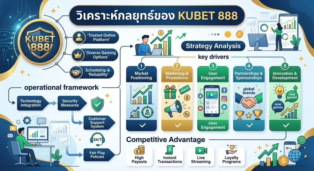วิเคราะห์กลยุทธ์ของ KUBET 888